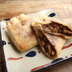 納豆包み焼き