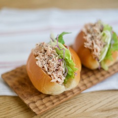 コンビニにある材料で ツナサンド