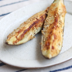 なすのみそマヨ焼き