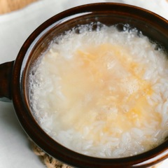 調味料なしでもおいしい 基本の卵雑炊
