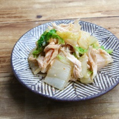 白菜とささ身のピリ辛サラダ