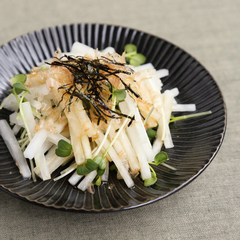 大根と貝割れ菜のサラダ