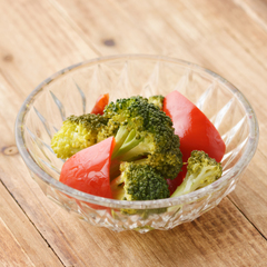 レンジで作る　野菜のピクルス