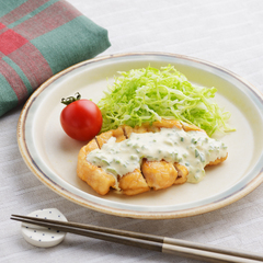 ピーマンタルタルのチキン南蛮風