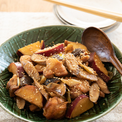 鶏肉と根菜の煮物
