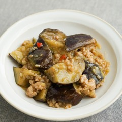 たんぱく質控えめ　麻婆茄子