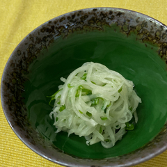 葱油羅卜絲（大根の葱油あえ）