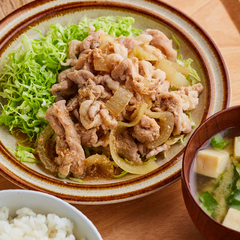 焼かないしょうが焼き