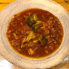 たっぷり野菜のミネストローネ