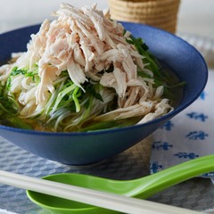 ゆで鶏スープ麺