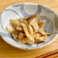 エリンギのごまあえ