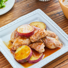 さつまいもと鶏肉の旨煮