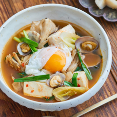 食べ応え満点 純豆腐チゲ