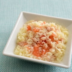 【離乳食・中期】ツナトマトパスタ