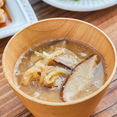 切り干し大根のごまみそ汁