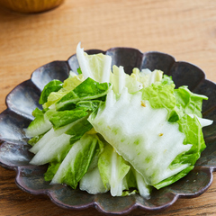 白菜のゆずこしょうあえ