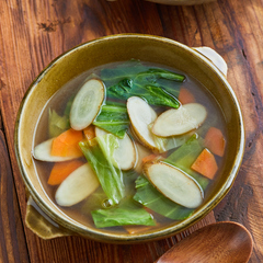 野菜たっぷり バターしょうゆスープ