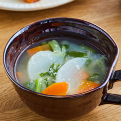 酒粕の洋風スープ