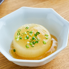 めんつゆで簡単 大根の生姜あんかけ