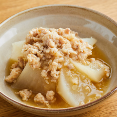 大根のそぼろ煮