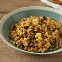 オートミールチャーハン