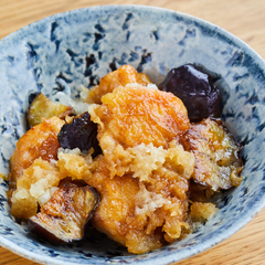 塩分控えめ 鶏肉となすのみぞれ煮