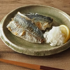 あじの塩焼き
