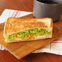 フライパンで作る ホットサンド