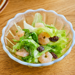 えびとレタスのフレンチサラダ