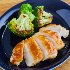 鶏もも肉のわさびしょうゆソテー