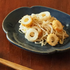 ちくわともやしの和風ごまマヨ和え