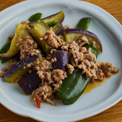 しょうが香る麻婆なす