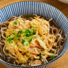 桜えびの卵とじそば