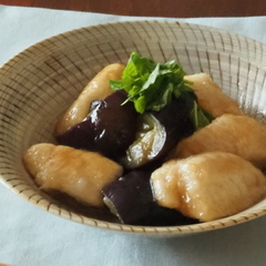 鶏となすのさっぱり煮