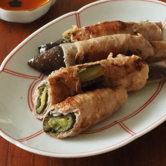 なすの肉巻き