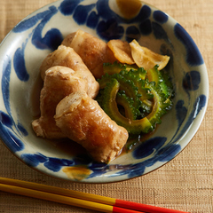 ラフテー風肉巻き豆腐