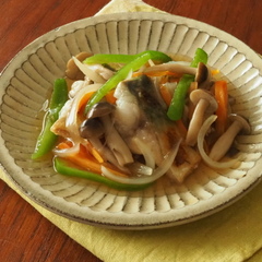 さばの野菜あんかけ