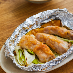 豚肉のみそ漬け ホイル焼き