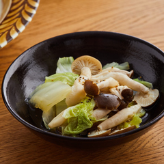 しめじと白菜の洋風おひたし