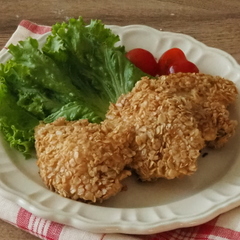 オートミールでクリスピーチキン