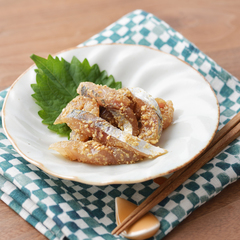 いわしのごま和え