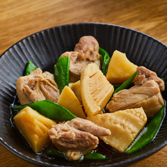 鶏もも肉とたけのこのしょうゆ煮