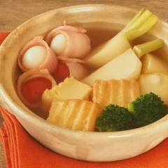 具材いろいろ 洋風おでん