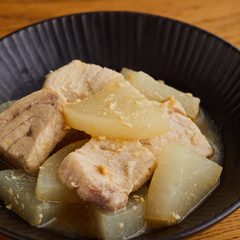 かじきと大根のあっさりみそ煮