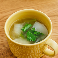 かぶのとろみコンソメスープ