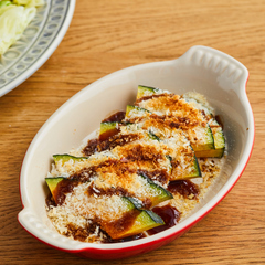 かぼちゃのチーズパン粉焼き