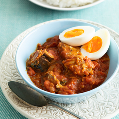 たんぱく質アップ さば缶のトマトカレー