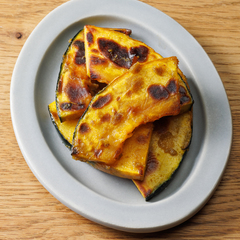 ほぼ塩０ 焼きかぼちゃのクミンあえ