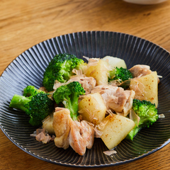 やさしい味わい 鶏肉と冬瓜の和風炒め