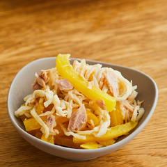 切り干し大根とパプリカのヨーグルトサラダ